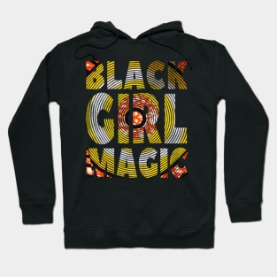 Melanin Poppin Black Queen Black Girl Magic Gift Hoodie